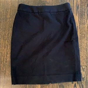 Banana Republic Black Sloan Pencil Skirt